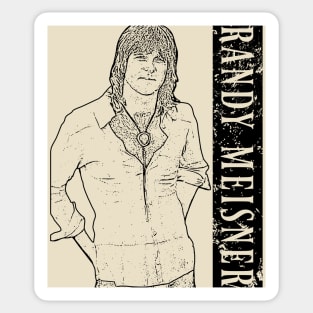 Randy Meisner // Bass Sticker